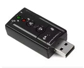 VIRTUAL 7.1 USB 2.0 to 3D AUDIO SOUND CARD EXTERNAL ADAPTER KS02 PC Accessories