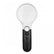 Handheld Magnifying Glass 3 LEDs Peep Hole Jewelry Loupe QS126 DIY & Home Tools
