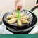 Foldable Stainless-Steel Large Size 28cm Steamer Basket W/ Handle 7.1" to 11" Home Essentials