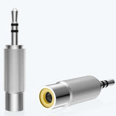 AUX 3.5mm Stereo Male to RCA Female Adapter AV Adapters