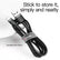 Baseus 1-2M Charging Cable For iPhone Gray & Black Cafule Fast USB 1.5A-2.4A Mobile Accessories