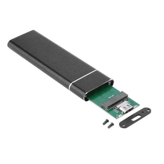 M.2 NGFF SSD SATA to USB 3.1 External Enclosure (LS41) Aluminum Case Adapter