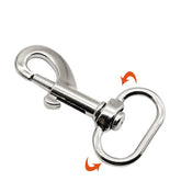 Mini Aluminum Alloy Keychain Making Snap Spring Clip Hook For Pets Carabiner 360 Home Essentials