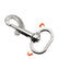 Mini Aluminum Alloy Keychain Making Snap Spring Clip Hook For Pets Carabiner 360 Home Essentials