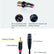 3M XLR Female to 3.5mm Male Cable AV Cables