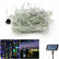 Solar 96 LED Joinable Icicle String Fairy Lights Party Effects