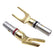 10pcs Y U Type Banana Connectors Speaker Cable Audio Wire Plug Screw Lock Fork AV adapters