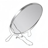 8" Round Cosmetic Makeup Double Sided Table Desk Mirror 2x Magnify Folding Zoom Home Essentials