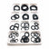 50pcs Rubber O Ring Oring Kit 12 Assorted Different Sizes Sealing Kit Gasket Set DIY & Home Tools