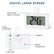 Digital Fridge / Freezer Temperature Thermometer (GS26) Home Essentials