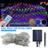 SOLAR Joinable 3mX2m Net Fairy Lights Party Effects