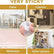 20mm White Self Adhesive Screw Cover Caps PVC Cabinet Furniture Hole Covers Home Essentials
