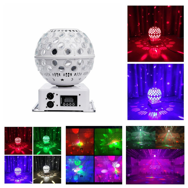 Crystal Magic Ball LED Party Lights (MS71) RGB Sound DMX Control Party ...
