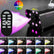 500W Fog Machine Wireless Control with 8 LED RGB Lights Party Effects