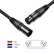 EverTech Balanced XLR Microphone Cable Male to Female Patch Cord 0.5M to 25M AV Cables