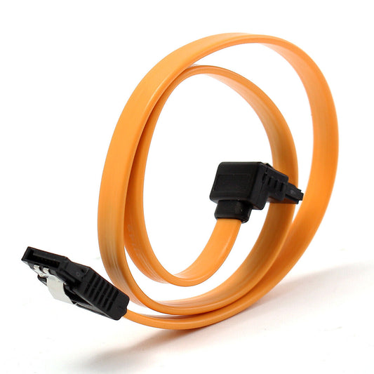 45cm SATA To Sata 3.0 Data Cable (LS23) extender W/Angle lead clip for HDD SSD