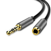 Aux 3.5mm Male to Female Extension Cable AV CABLES
