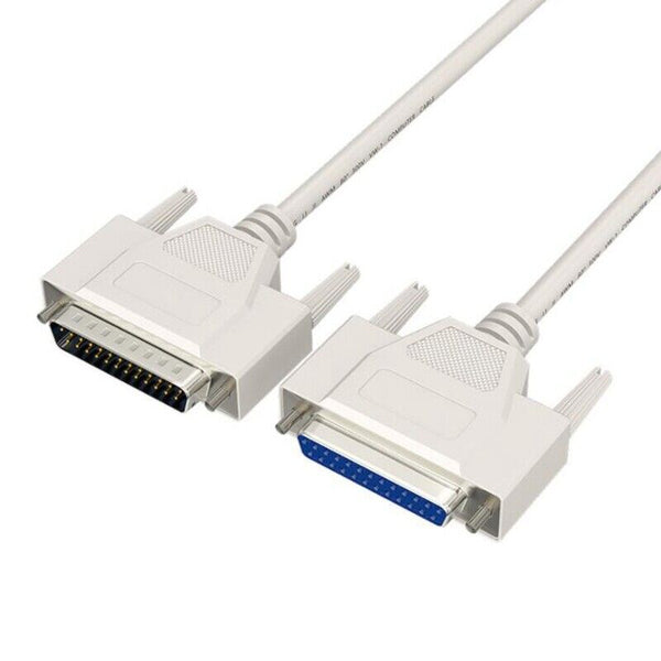 DB25 Male To Female Extension 25 Pin Cable For PC Pros
