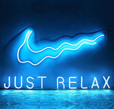 USB Powered JUST RELAX Ready-Made LED Signs