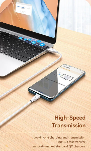 Type-C 6A Fast Charging Lead 66W USB C Charger Cable Data 1.5m 2m 3m JASOZ