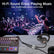 6.35mm Mono TS Guitar Signal Audio Y Splitter Cable 1/4 Mono Male to Dual Female AV Adapters