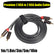 2 RCA to 2 RCA Male-Male Stereo Audio AV Cables