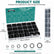 1020Pcs O Ring Kit 20 Size Nitrile Rubber Oring Assortment Set DIY & Home Tools