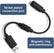 USB Breakaway Cable for Xbox 360 Wired Controller PC Accessories