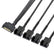 27cm SATA 15Pin to 2/3/4 Way 3 Pin/4 Pin For PC Fan PC Accessories