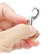 Mini Aluminum Alloy Keychain Making Snap Spring Clip Hook For Pets Carabiner 360 Home Essentials