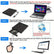 7 In 1 External Drive USB-C 3.0 Burner Player CD DVD Reader Writer RW PC Accessories