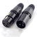XLR Plug Cannon DIY Male Female Connector AV Adapters