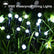 50M 400LED Solar Fairy String Lights Blue/White/RGB Party Effects