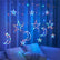 Solar Moon and Stars Party LED Curtain lights w/ Remote Outdoor Gear