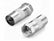F-Type PAL Male Female Adapter Socket TV Antenna Cable F Connector Angle RG6 TV Accessories