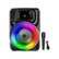 Portable Bluetooth Party Speaker W/ wired Microphone Party Effects