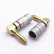 Gold Plated 4mm Banana Plugs for Speaker Wire AV adapters