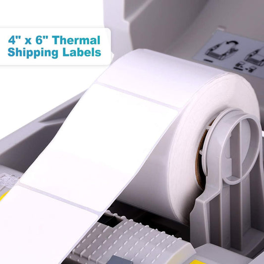 DIRECT THERMAL 4x6'' 350 Labels Per Roll 100x150mm Aramex Sendle Ship ...