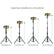 YUNTENG VCT-1388 Aluminum Tripod Selfie Stick with Phone Holder Remote Control Mobile Accessories