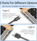 Jasoz 4 Port USB 3.0 Hub PC Accessories