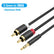 3.5mm Male To 2 RCA Aux Y 1M 3M 10M 20M AV Cables