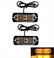 2pcs 12V 24V 20LED Emergency Strobe Car Truck Warning Light Amber Red White Car Accessories