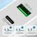 20W DUAL USB C & Type-C Fast PD Wall Charger Mobile Accessories