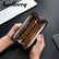 Baellerry Mens Long Wallet Business RFID Wallet Zipper Card Holder Phone Pocket Home Essentials