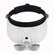 81001-G 5 Lens LED lights Head Mounted Magnifier Glasses QS204 DIY & Home Tools