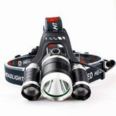 Silver 3X Cree T6 LED Headlamp RS09 Outdoor Gear