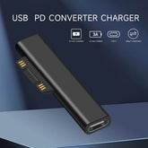 Type-C Charging Cable PD Plug Converter adapter For-microsoft surface PC Accessories