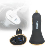Remax 3 USB Ports 6.3A Car Charger YS67 Car Accessories