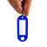 10pcs Of Blue/Red/Black Plastic W/Tags Keyring Luggage Key Tags ID Tags Name Tag Home Essentials