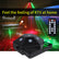 8 Eyes Wheels LED RGB Stage Light DMX512 Party Effects